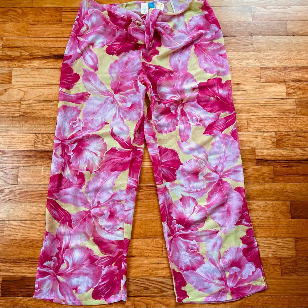 SESSA Swim Coverup Pants Sz L NWT Vintage